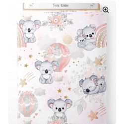 Coton koala rose