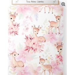 Coton biche rose