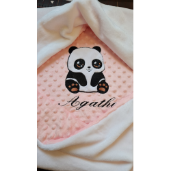 Couvertures doublées minky...